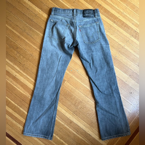Grey low boot cut Levi’s - Picture 2 of 7